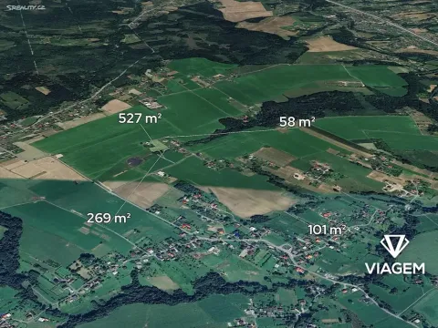 Prodej podílu pole, Milíkov, 477 m2