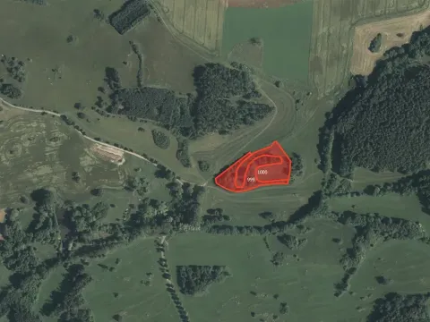 Prodej louky, Mlečice, 10629 m2