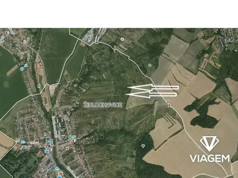 Prodej podílu zahrady, Židlochovice, 4493 m2