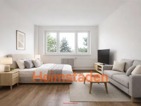 Pronájem bytu 1+1, Orlová - Lutyně, Osvobození, 38 m2