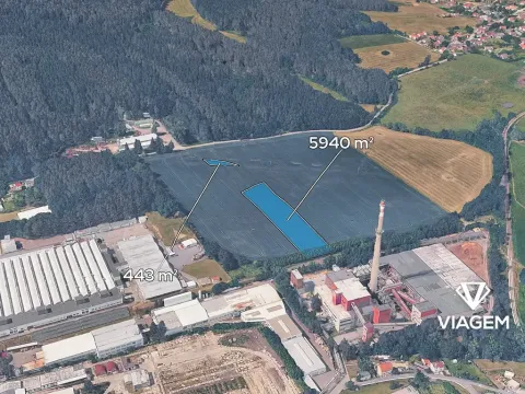 Prodej komerčního pozemku, Český Krumlov, 6383 m2