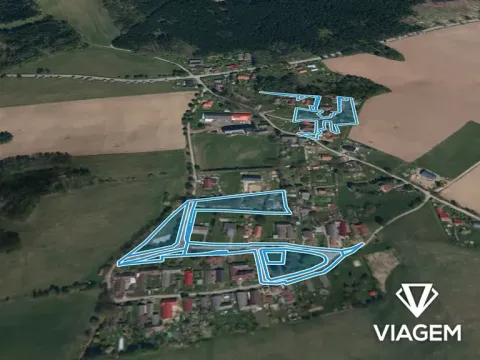 Prodej podílu pozemku pro bydlení, Kamenice nad Lipou, 1241 m2