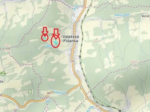 Prodej podílu pozemku, Valašská Polanka, 3962 m2
