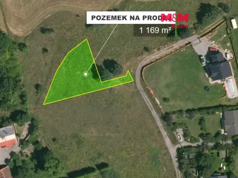 Prodej pozemku pro bydlení, Kamýk nad Vltavou, 1169 m2