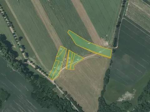 Prodej pole, Křešín, 24814 m2