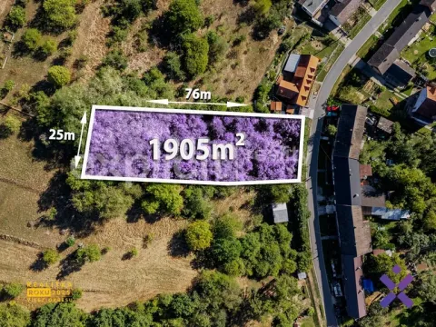 Prodej pozemku pro bydlení, Bohuslavice u Zlína, 1905 m2