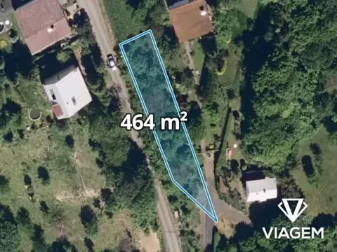 Prodej zahrady, Rusava, 464 m2