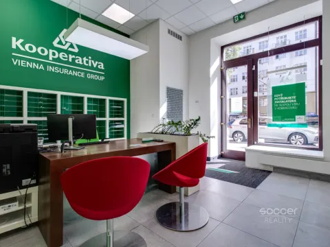 Pronájem kanceláře, Praha - Dejvice, Jugoslávských partyzánů, 58 m2