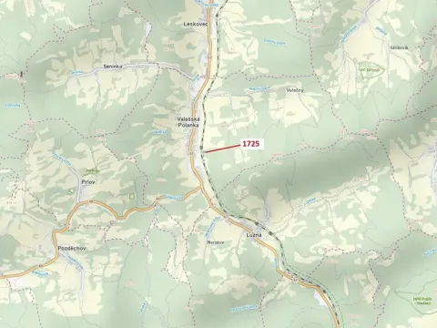 Dražba lesa, Valašská Polanka, 2248 m2