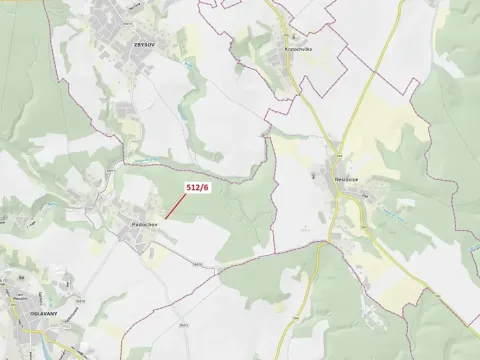 Dražba lesa, Oslavany, 52 m2
