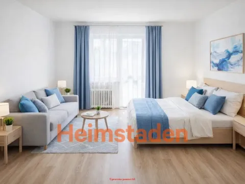 Pronájem bytu 1+1, Ostrava - Mariánské Hory, Mojmírovců, 35 m2