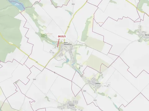 Dražba lesa, Horní Dunajovice, 391 m2