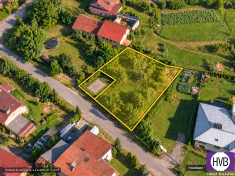 Prodej zahrady, Krňany, 364 m2