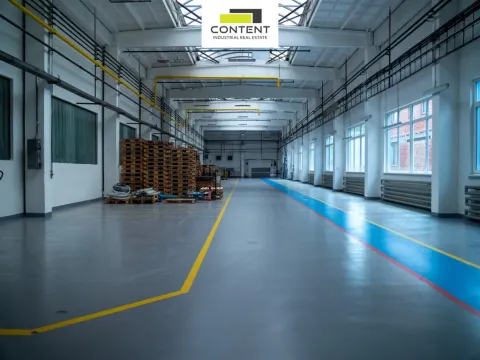 Pronájem výrobních prostor, Modřice, Brněnská, 1390 m2