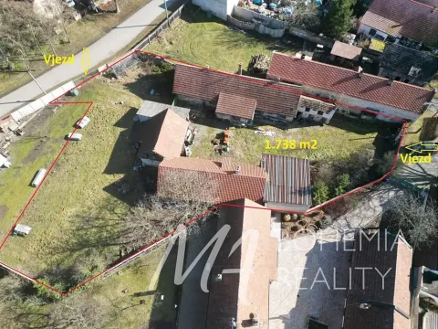 Prodej vícegeneračního domu, Velký Borek, Vrutická, 300 m2