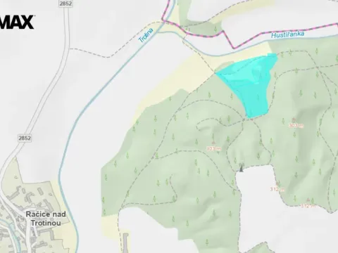 Prodej lesa, Račice nad Trotinou, 31440 m2