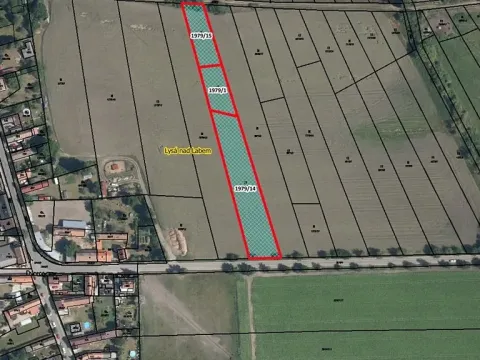 Prodej pole, Lysá nad Labem, 4582 m2