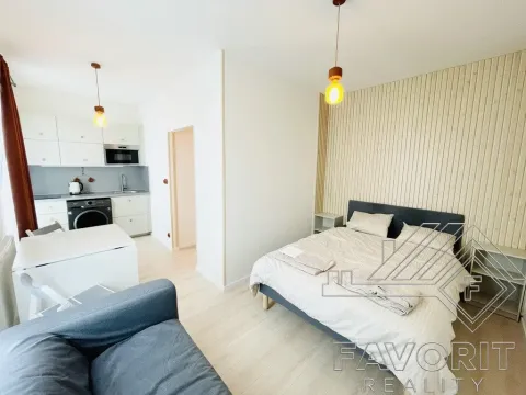 Pronájem bytu 1+kk, Praha - Vysočany, Poděbradská, 23 m2