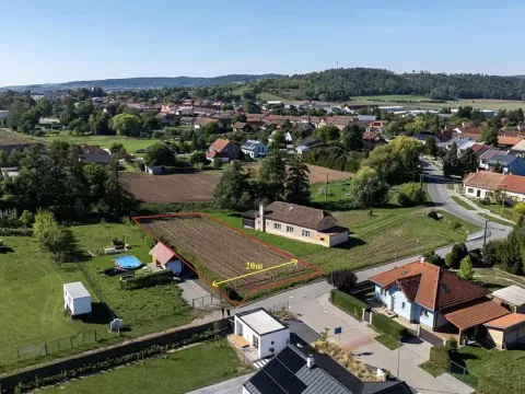 Prodej pozemku pro bydlení, Drásov, Všechovická, 1101 m2