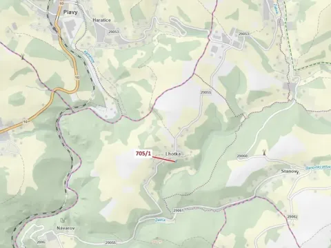 Dražba louky, Zlatá Olešnice, 438 m2