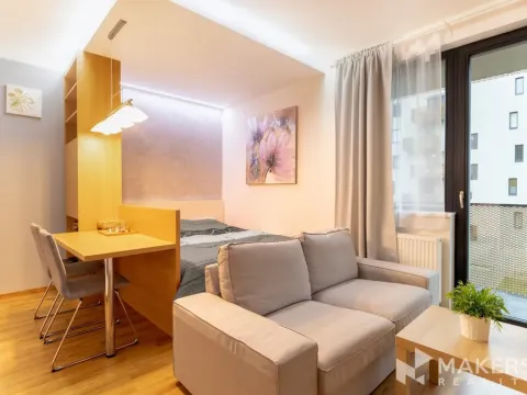 Pronájem bytu 1+kk, Praha - Jinonice, Barvitiova, 32 m2