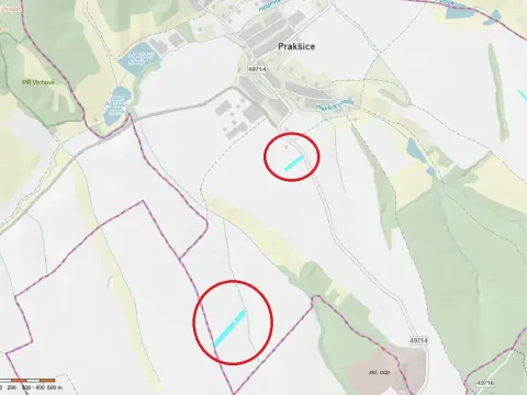 Prodej pole, Prakšice, 14984 m2