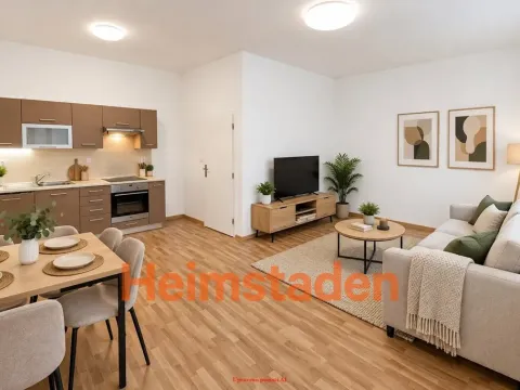 Pronájem bytu 2+kk, Ostrava - Moravská Ostrava, Přívozská, 51 m2
