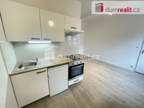 Pronájem bytu 1+kk, Praha - Smíchov, Moulíkova, 25 m2