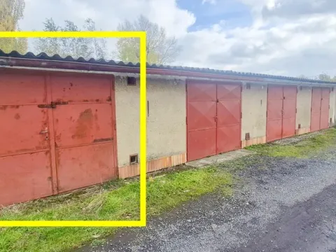 Pronájem garáže, Cheb, Jabloňová, 23 m2