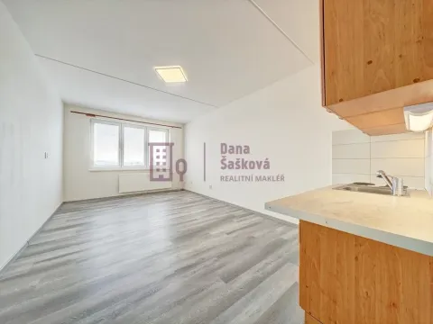 Pronájem bytu 1+kk, Jindřichův Hradec - Jindřichův Hradec III, sídliště Vajgar, 27 m2